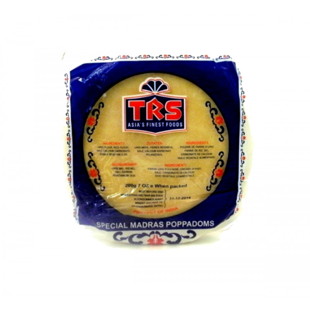 Madras plain Papad 200g