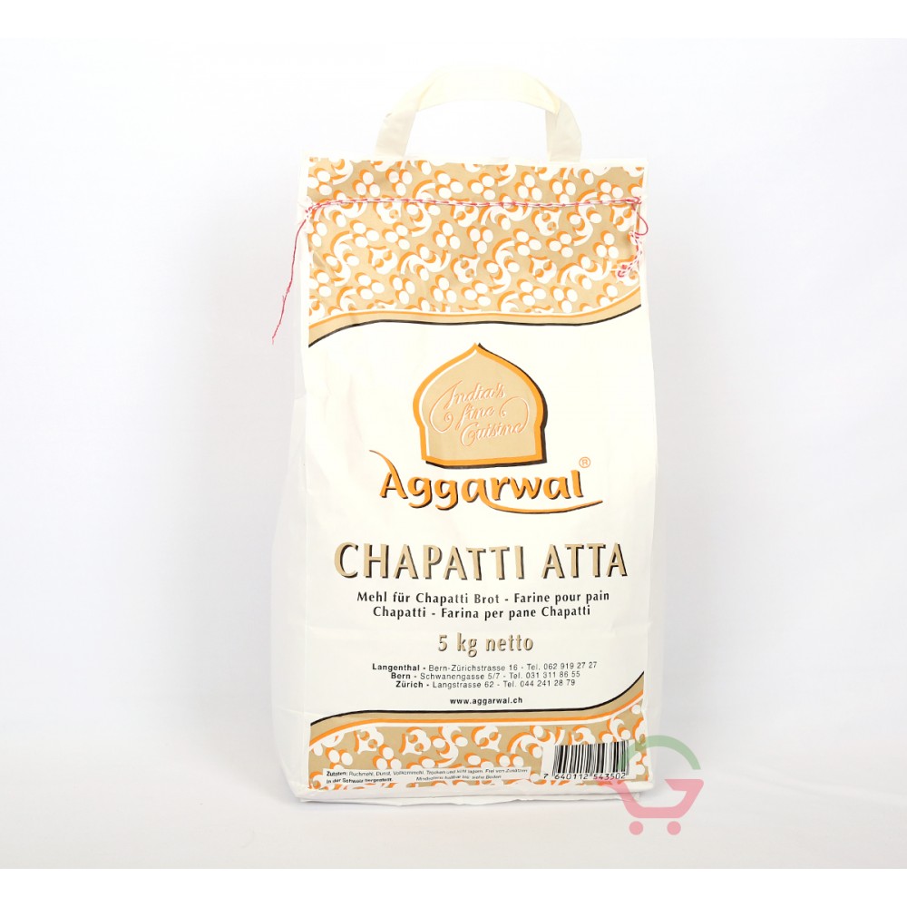 Aggarwal Mehl für Chapatti Brot 5kg