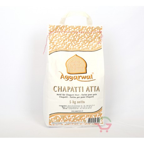 Aggarwal Farine pour pain Chapatti 5kg