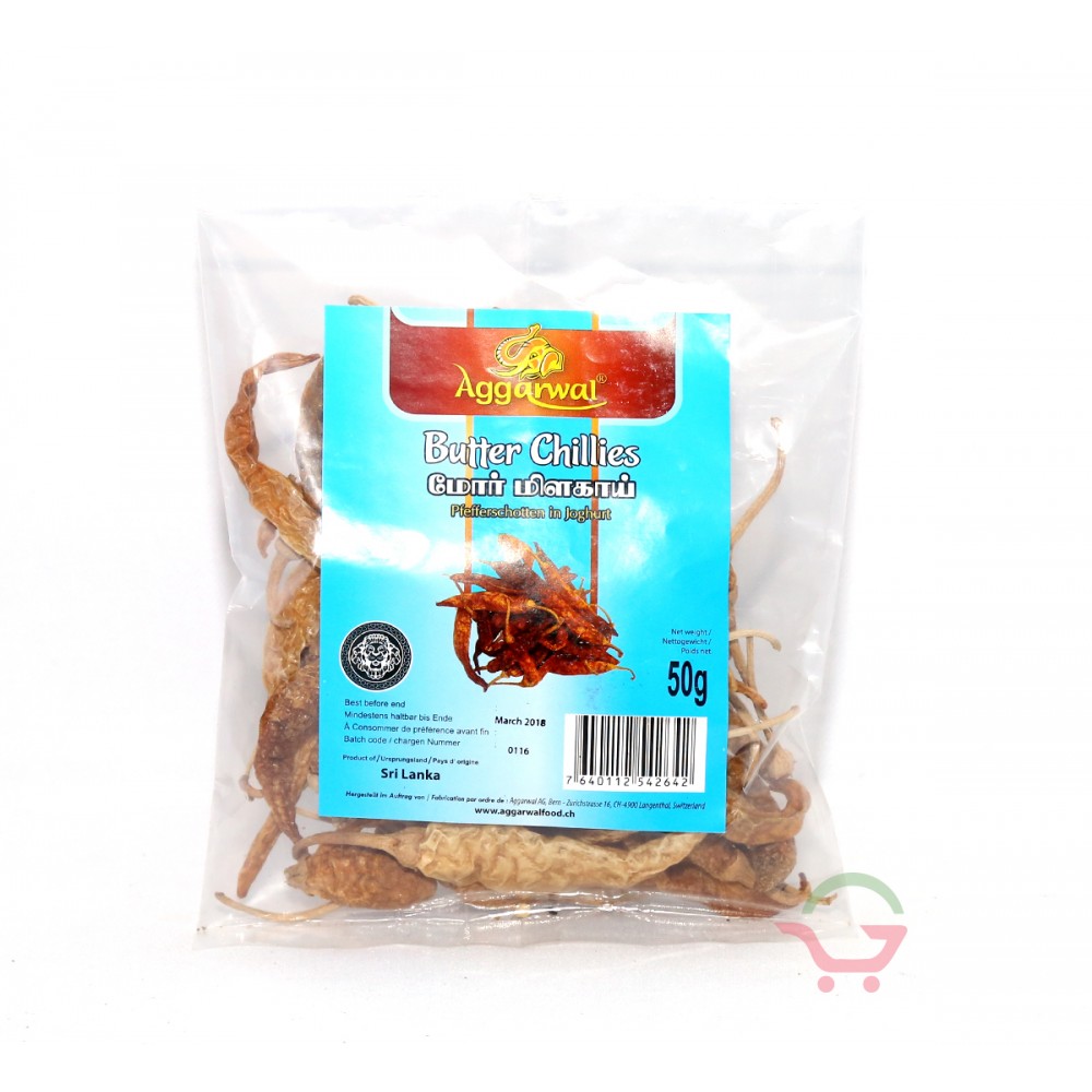 Butter Chillies 50g