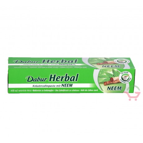 Dentifrice à base de plantes avec Neem 155g