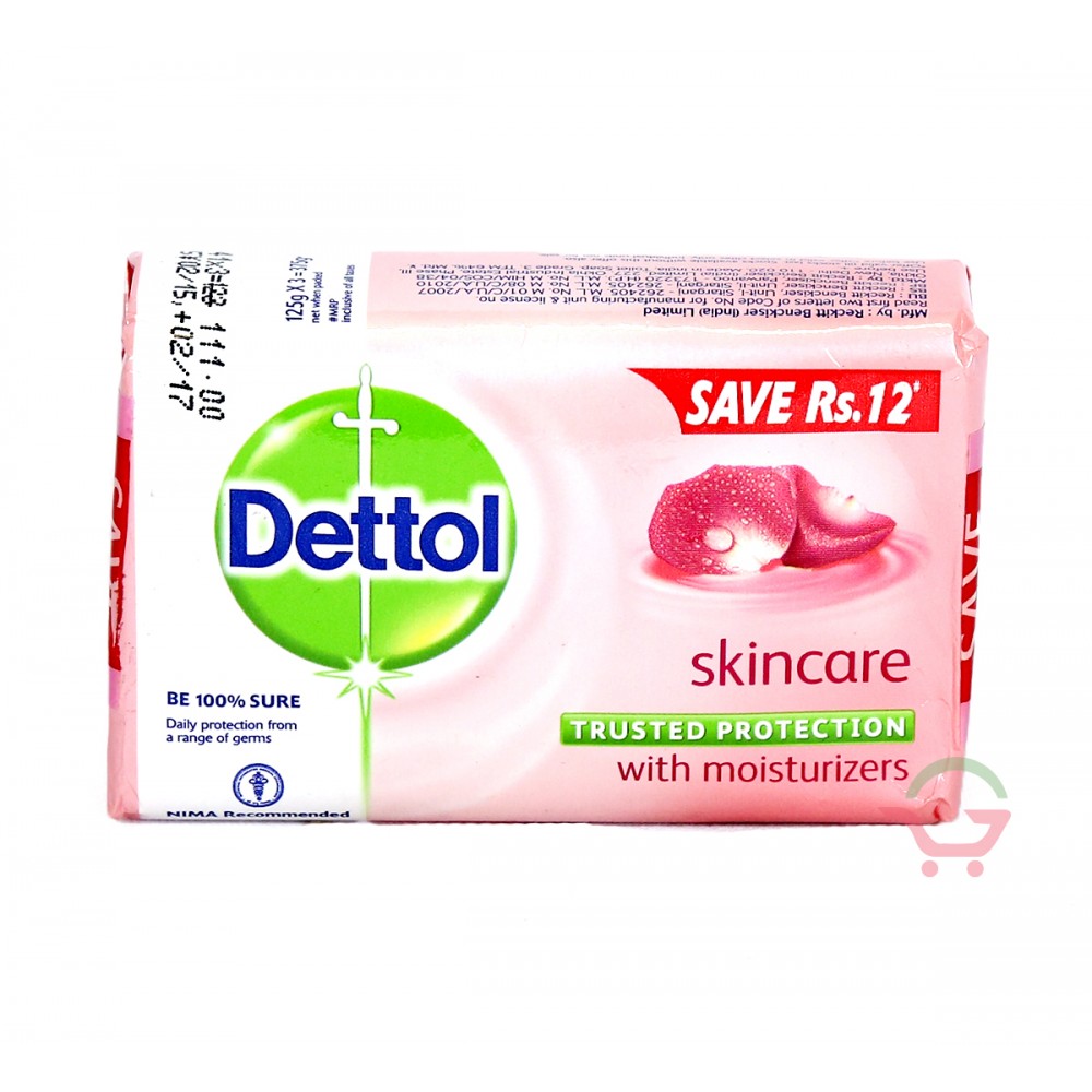 Dettol Skincare Soap 125g