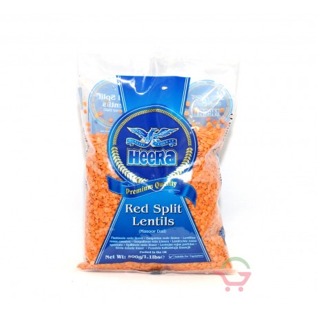 Gespaltene rote linsen 500g