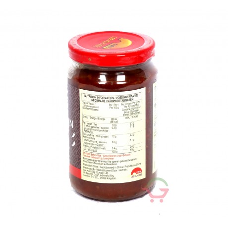 Sauce aux haricots piquante 368g