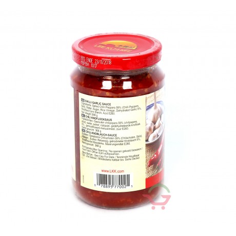 Chili sauce à l'ail 368g