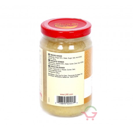 Gehacter Ingwer 326g