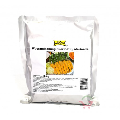 Assaisonnement pour satay marinade 500g