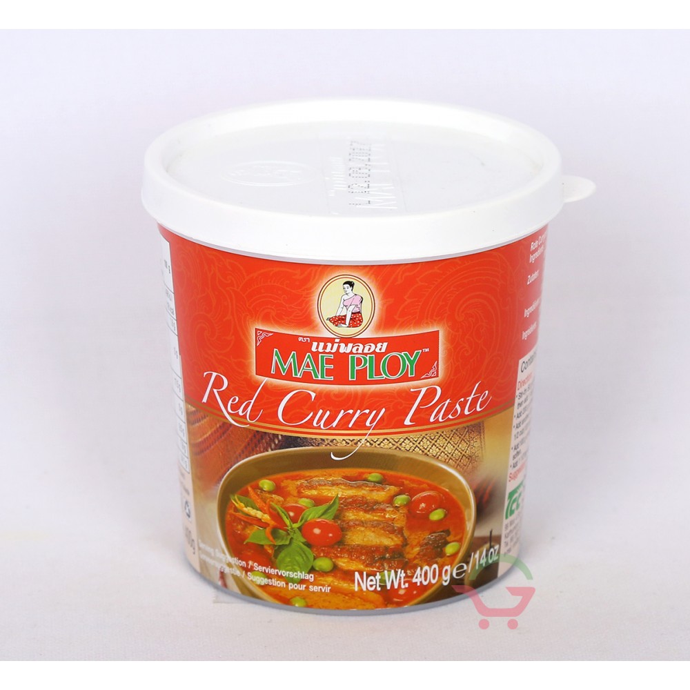 Mae Ploy Pâte de Curry rouge 400g
