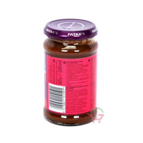 Garam Masala Indian Curry Paste 283g