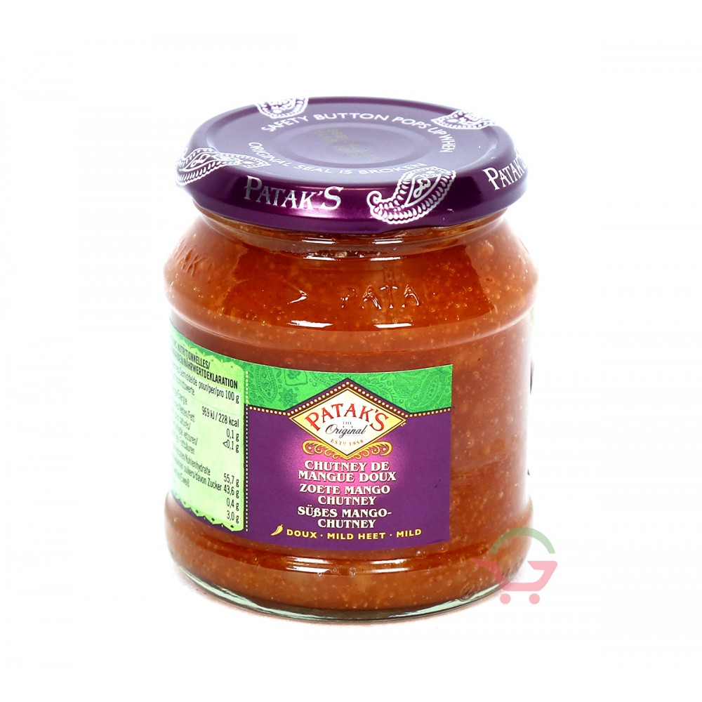 Süsses Mango-Chutney 340g