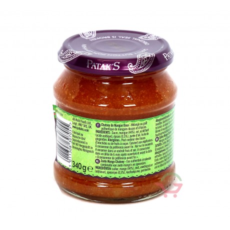 Chutney de mangue doux 340g