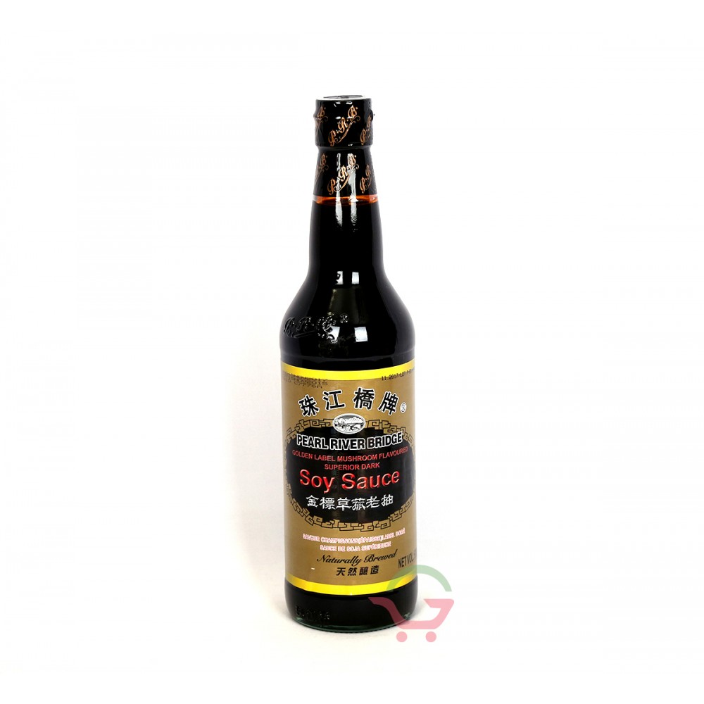 Pearl River Bridge Champignon Superior-Dunkle Sojasauce 600ml