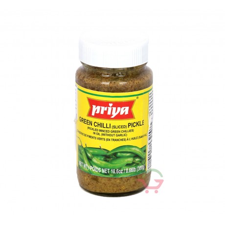 Grünes Chilli Pickle 300g