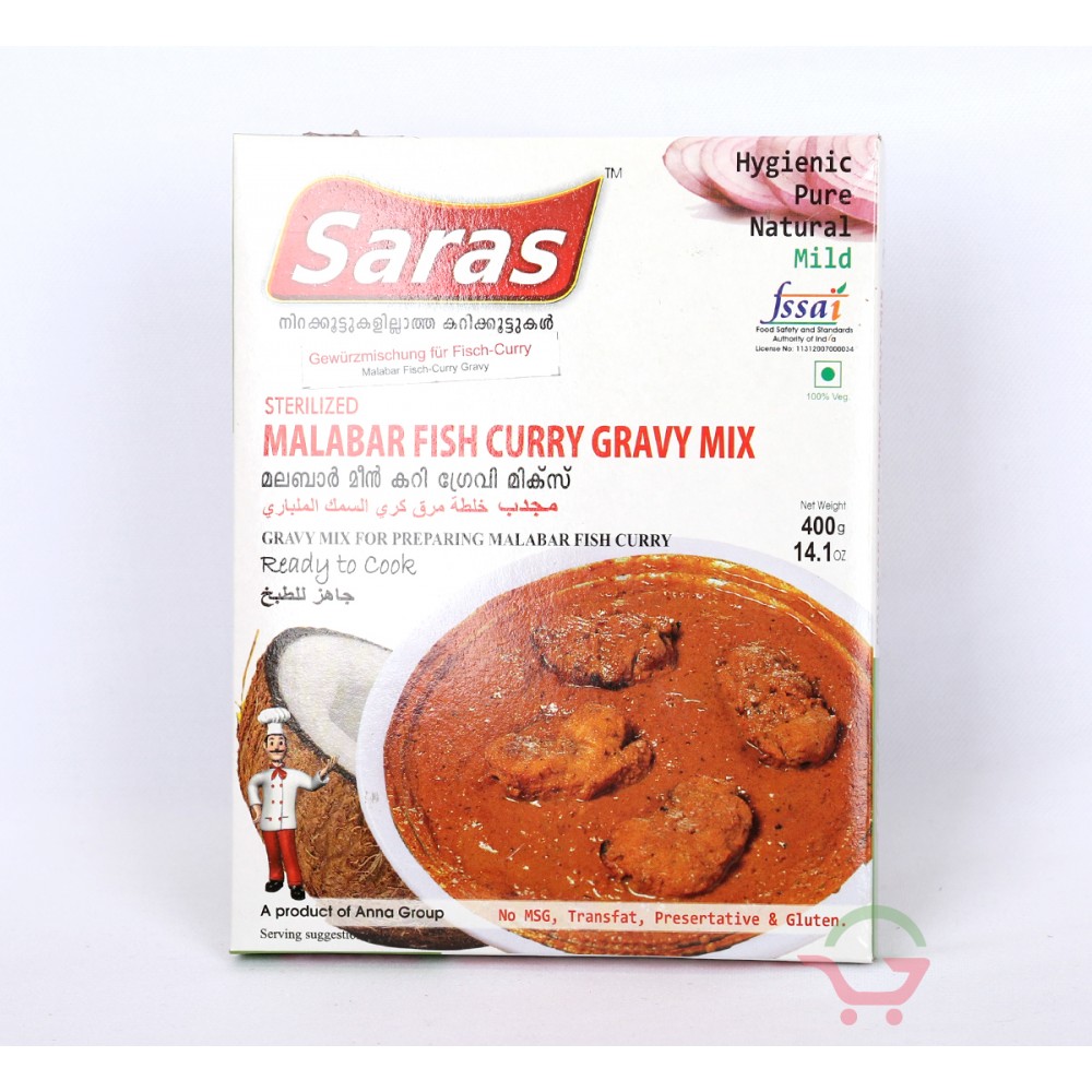 Maladar Fish Curry Gravy Mix 400g