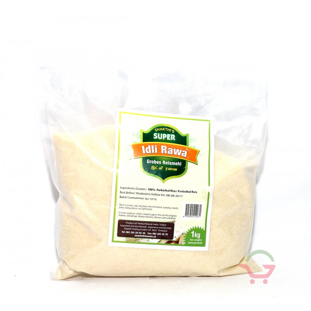 Shakthis Grobes Reismehl 1kg
