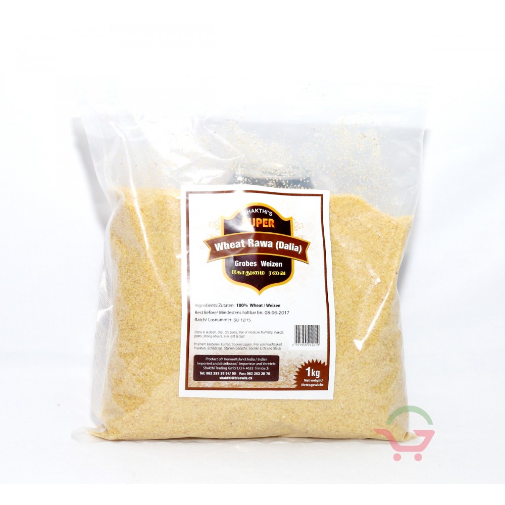 Shakthis Wheat Rawa (Dalia) 1 kg