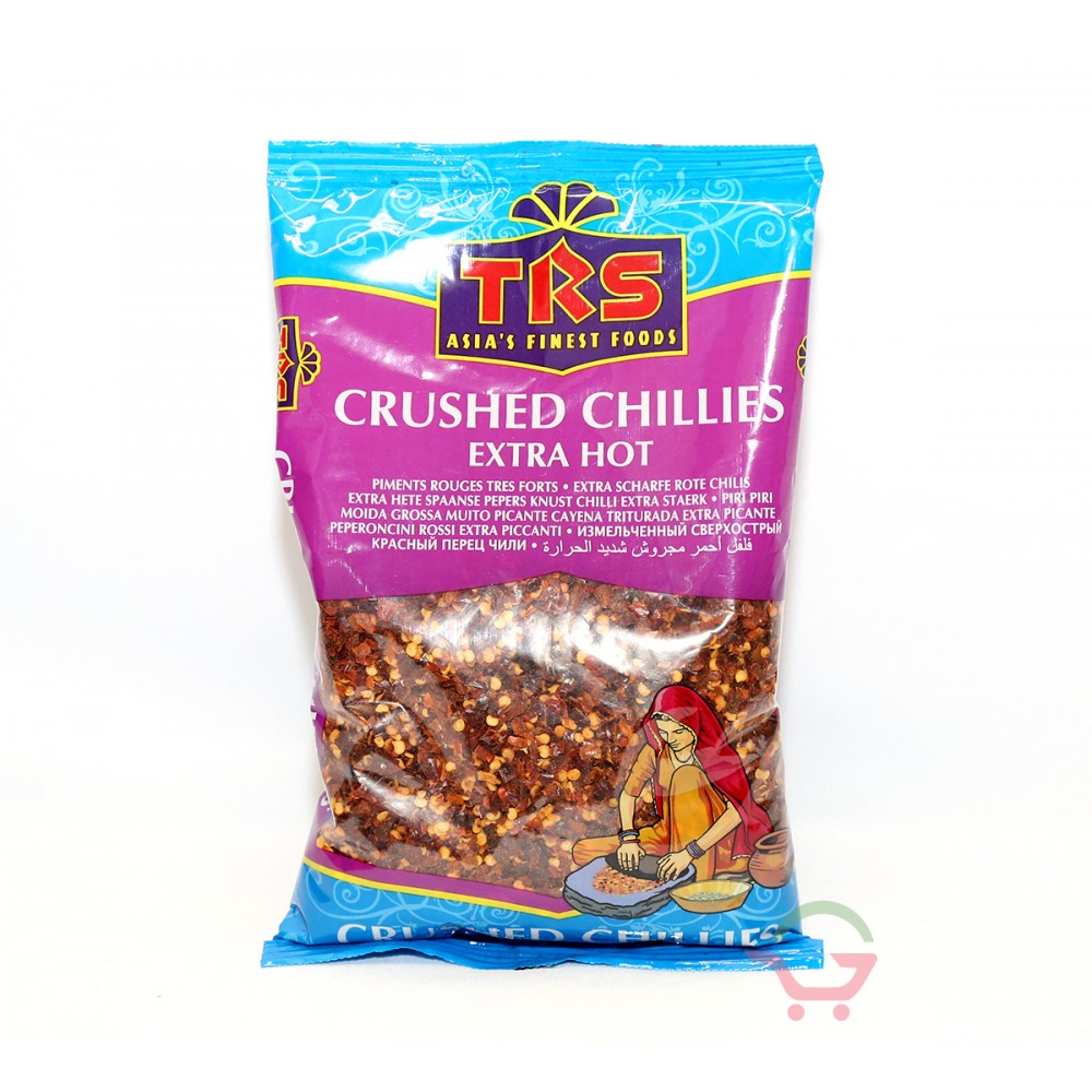 Extra scharfe rote Chilis (zerkleinert) 400g