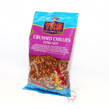 Extra scharfe rote Chilis (zerkleinert) 400g