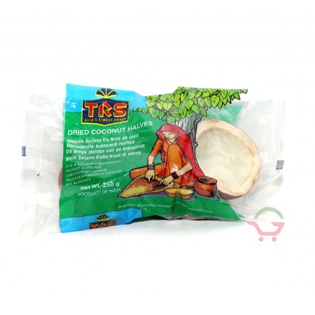 Getrocknete Kokosnuss-Halften 250g