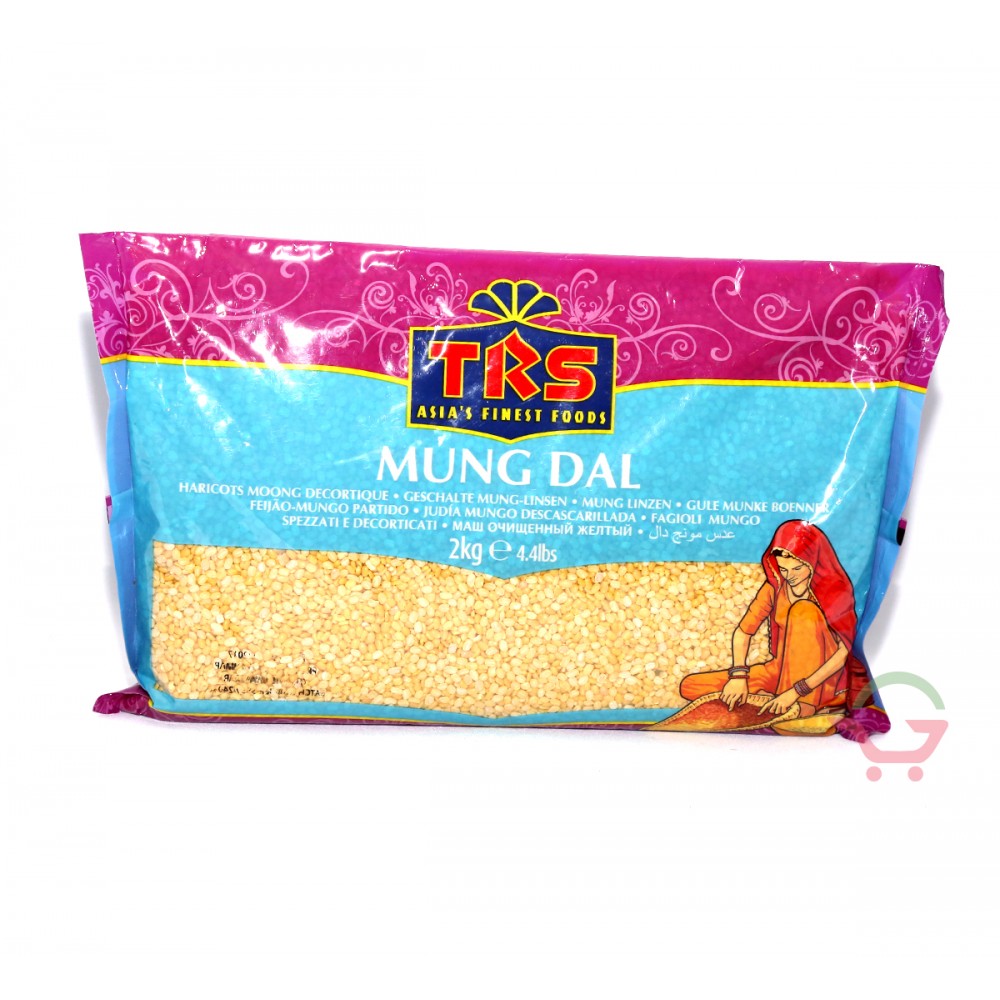 geschälte Mung-Bohnen (halbiert) 2kg