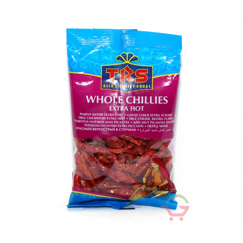 Whole Chillies Extra hot 100g