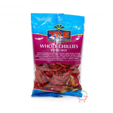 Whole Chillies Extra hot 100g