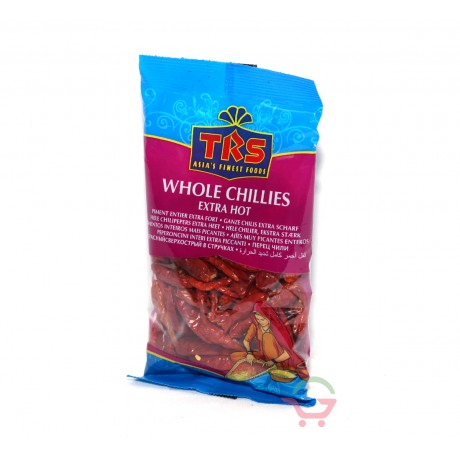 Whole Chillies Extra hot 100g