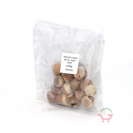 Areca nut Whole 100g